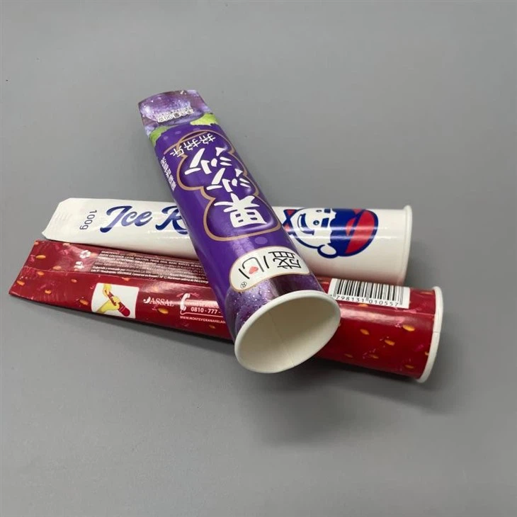 Ice Lolly Jelly Calippo Paper Squeeze Tube